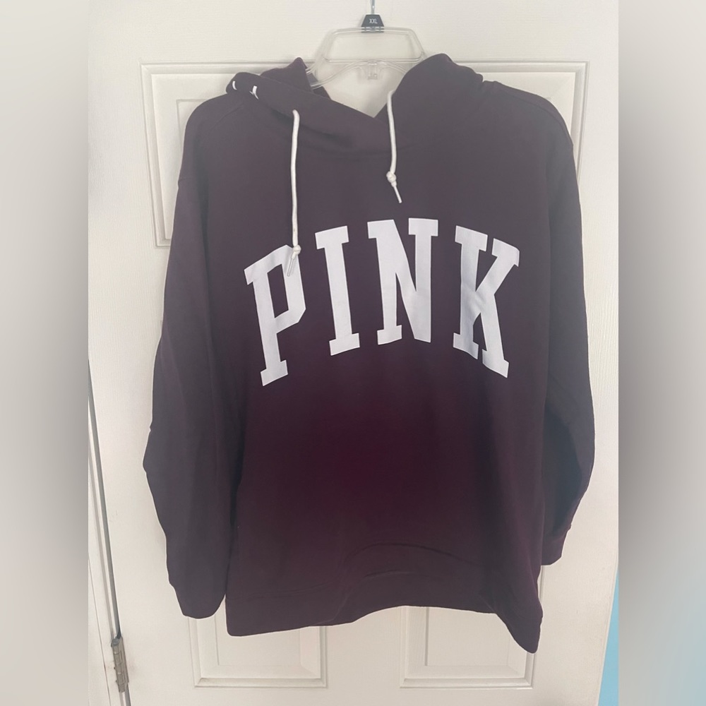 PINK maroon sweatshirt